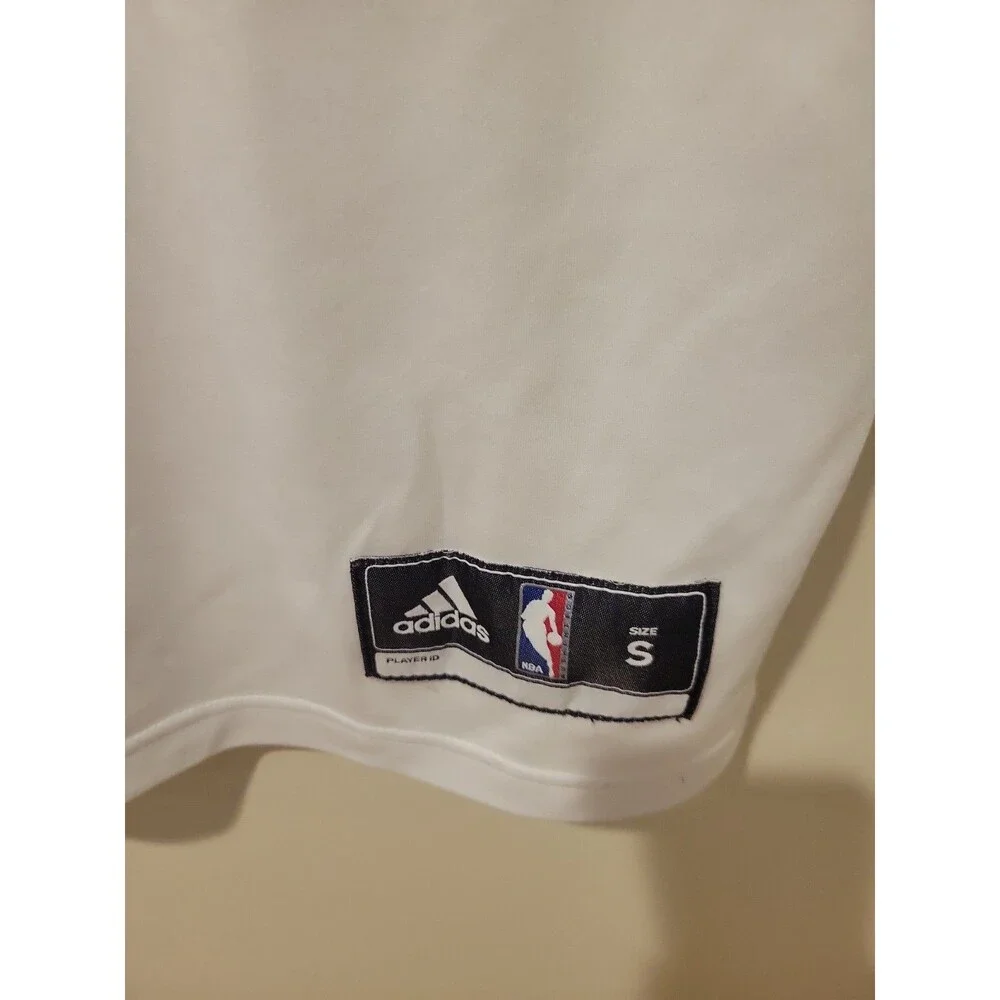 Adidas Russell Westbrook Oklahoma City Thunder #0 NBA Jersey Men’s Small White